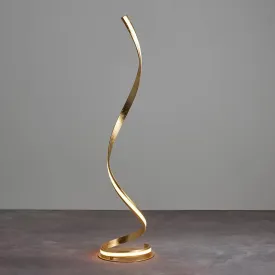 Aria Modern Gold LED Floor Lamp