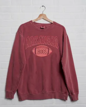 Arkansas Razorbacks Wonka Football Cardinal Sweatshirt