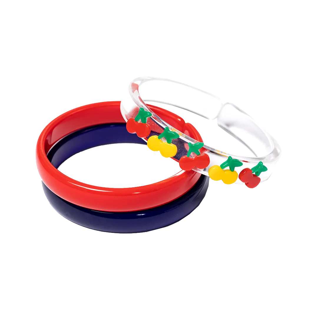 Bangle Set - Cherry