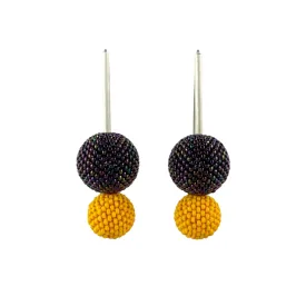 Biggie Smalls Beaded Earrings - Regina Krawets