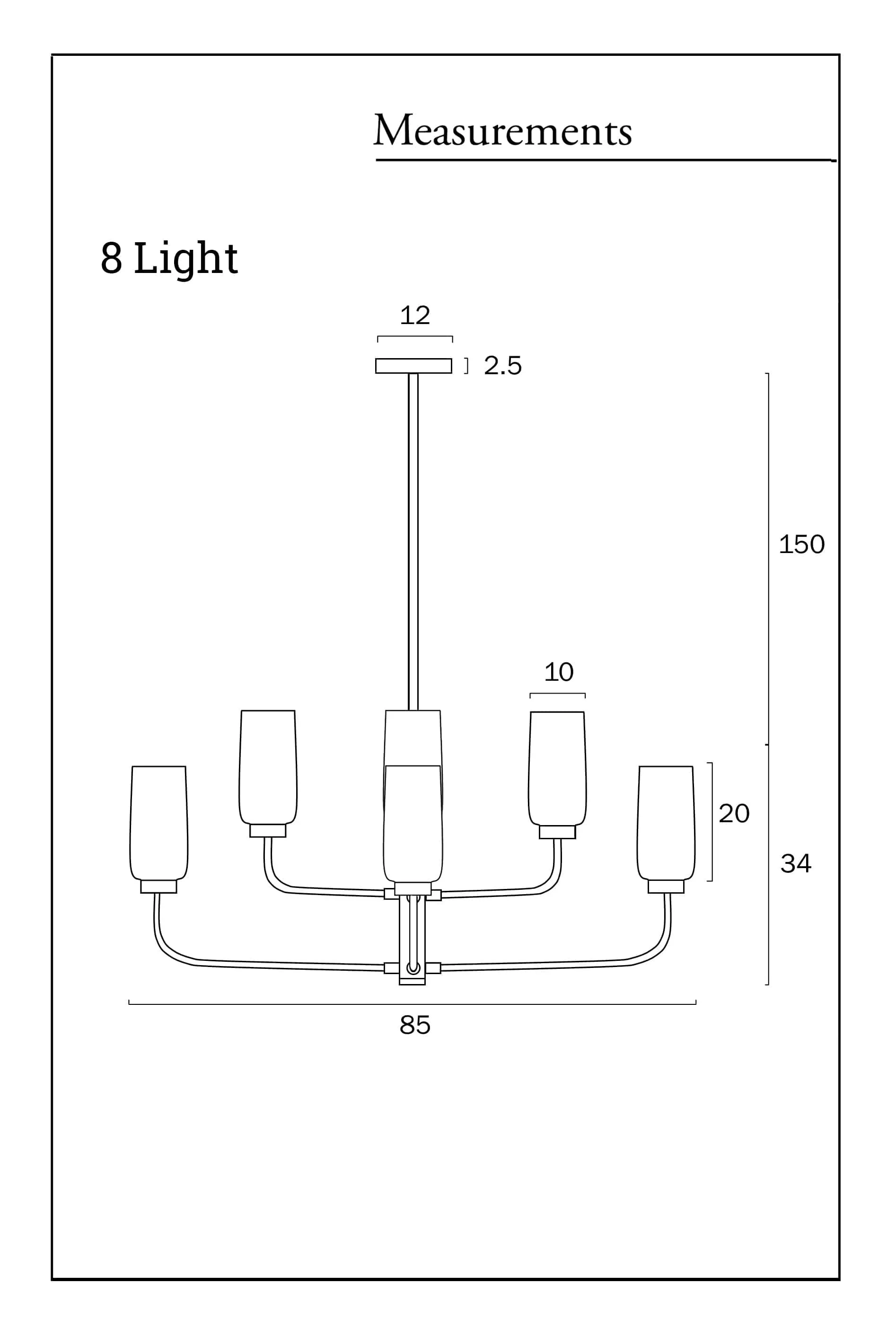 Boucherie Glass Pendant Light