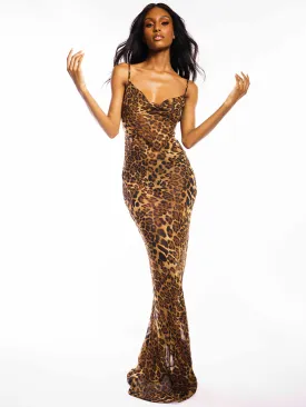 FIGURE Leopard Dress