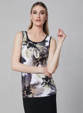 FLORAL SLEEVLESS TOP