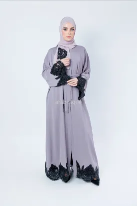 Hajer Lilac Abaya