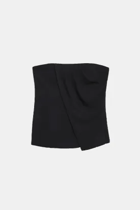 Halle Top in Black