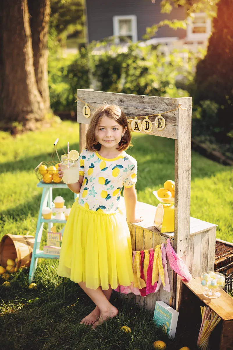 LEMON TUTU DRESS