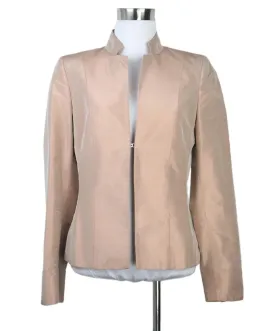 Pauw Nude Silk Jacket sz 2