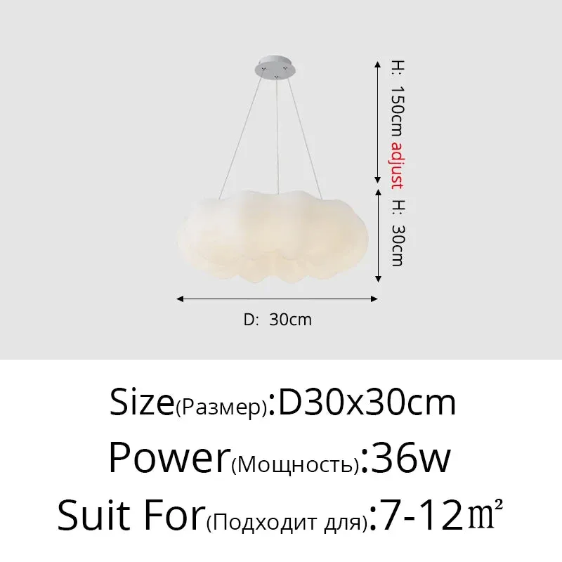 QIYI Modern Cloud Pendant/Ceiling lamps