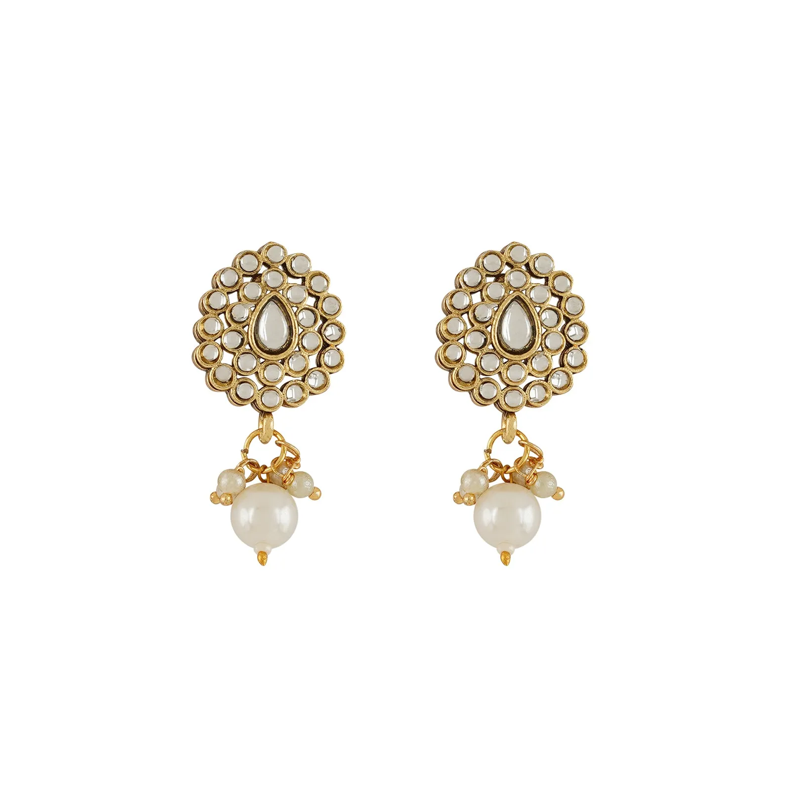 Teejh Gaekwar White Gold Earring